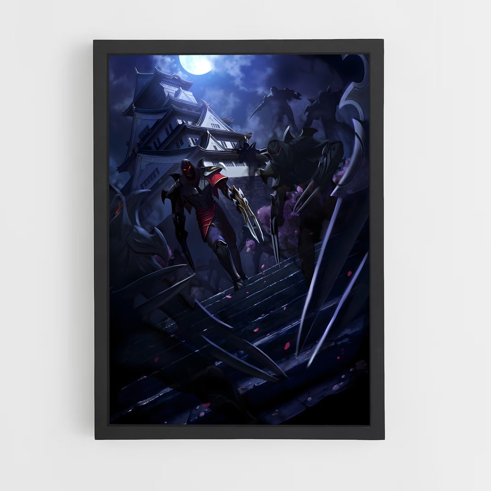 Poster Zed lol Legends – affiche League Of Legends (vue 2)